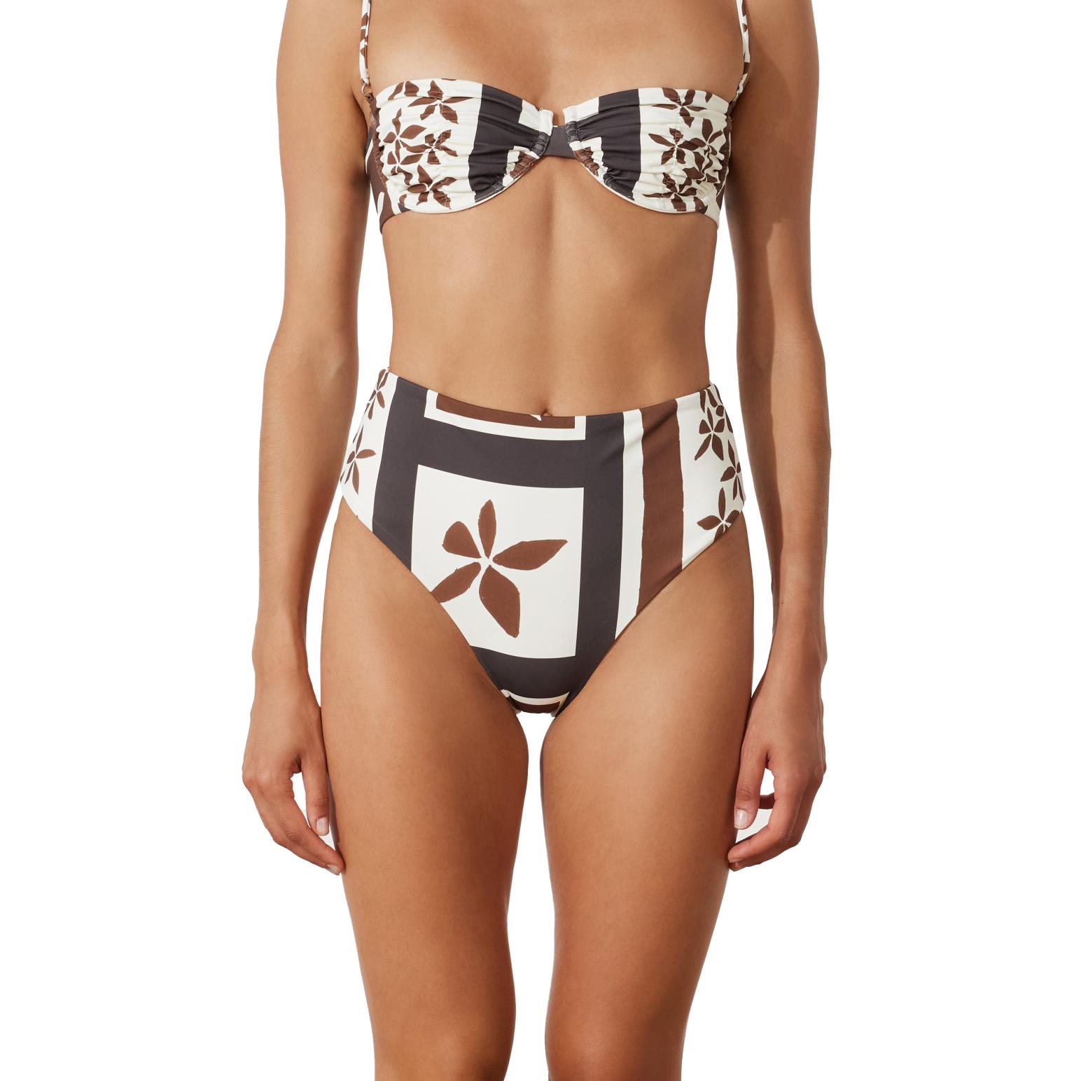 Zulu & Zephyr Sarong Flower Waisted Full Brief